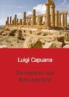 De markies van roccaverdina - Luigi Capuana (ISBN 9789461931481)