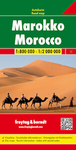 Marokko 1 : 800 000 / 1 : 2 000 000. Autokarte - (ISBN 9783707911664)