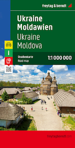 Ukraine. Moldawien 1 : 1 000 000. Autokarte - (ISBN 9783707907513)