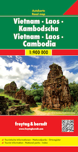 Vietnam - Laos - Kambodscha 1 : 900 000 - (ISBN 9783707913781)