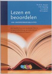 Lezen en beoordelen van onderzoekspublicaties - Th.W.N. Dassen, F.M: Keuning, G.J: Jansen, W.S. Jansen (ISBN 9789006978063)