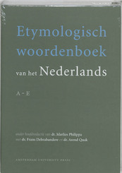 Etymologisch Woordenboek van het Nederlands A - E - (ISBN 9789053566534)