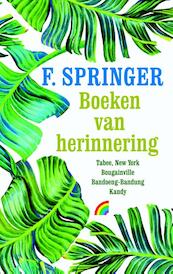 Boeken van herinnering - F. Springer (ISBN 9789041711625)