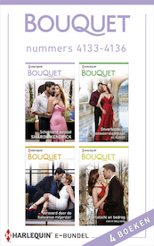 Bouquet e-bundel nummers 4133 4136 - Sharon Kendrick, Julia James, Caitlin Crews, Cathy Williams (ISBN 9789402544718)
