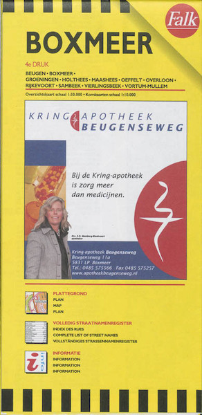 Boxmeer plattegrond - (ISBN 9789028717138)