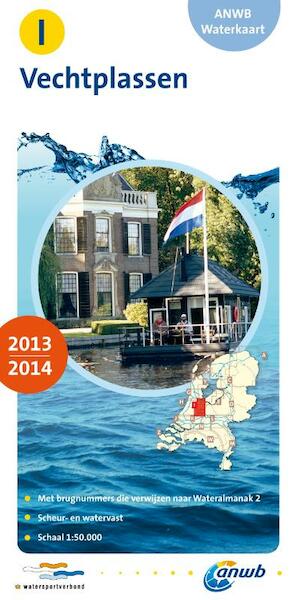ANWB Waterkaart I Vechtplassen 2013/2014 - (ISBN 9789018035730)