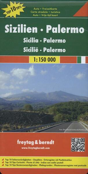 Sizilien - Palermo 1 : 150 000. Auto- und Freizeitkarte - (ISBN 9783707909623)