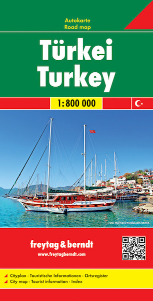 Türkei 1 : 800 000. Autokarte - (ISBN 9783707909616)