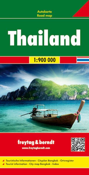 Thailand 1 : 900 000. Autokarte - (ISBN 9783707913774)