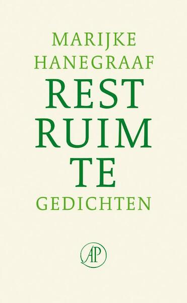 Restruimte - Marijke Hanegraaf (ISBN 9789029572965)