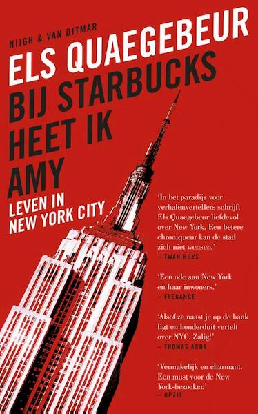 Bij Starbucks heet ik Amy - Els Quaegebeur (ISBN 9789038898667)
