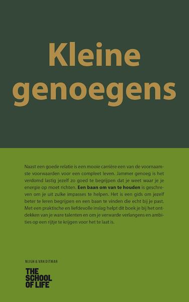 Kleine genoegens - The School of Life (ISBN 9789038804606)