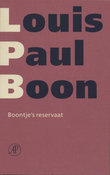 Boontje's reservaat - Louis Paul Boon (ISBN 9789029576147)