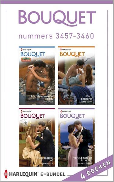 Bouquet e-bundel nummers 3457-3460 - Annie West, Janette Kenny, Jennie Lucas, Susan Stephens (ISBN 9789461998545)