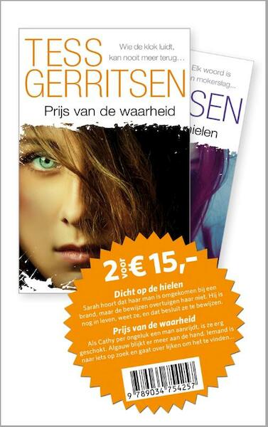 Tess Gerritsen Pakket - (ISBN 9789034754257)