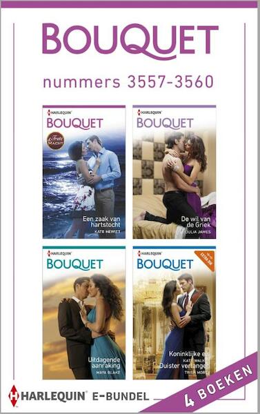 Bouquet e-bundel nummers 3557-3560 - Kate Hewitt, Julia James, Maya Blake, Kate Walker, Trish Morey (ISBN 9789402505696)