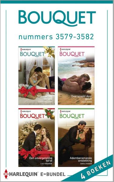 Bouquet e-bundel nummers 3579-3582 - Cathy Williams, Julia James, Lucy Monroe, Sara Craven (ISBN 9789402507300)