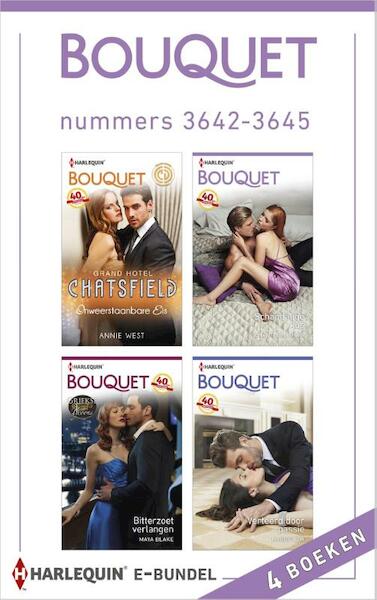 Bouquet e-bundel nummers 3642-3645 - Annie West, Chantelle Shaw, Maya Blake, Maggie Cox (ISBN 9789402513899)