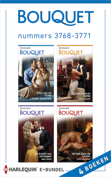 Bouquet e-bundel nummers 3768-3771 (4-in-1) - Lynne Graham, Sara Craven, Abby Green, Cathy Williams (ISBN 9789402525250)