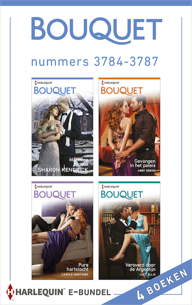 Bouquet e-bundel nummers 3784-3787 (4-in-1) - Sharon Kendrick, Abby Green, Carole Mortimer, Lucy Ellis (ISBN 9789402525731)
