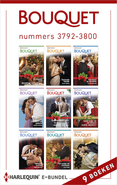 Bouquet e-bundel nummers 3792-3800 (9-in-1) - Sharon Kendrick, Julia James, Caitlin Crews, Louise Fuller (ISBN 9789402525953)
