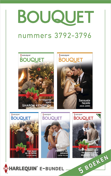 Bouquet e-bundel nummers 3792-3896 (5-in-1) - Maisey Yates, Sharon Kendrick, Julia James, Caitlin Crews (ISBN 9789402525960)