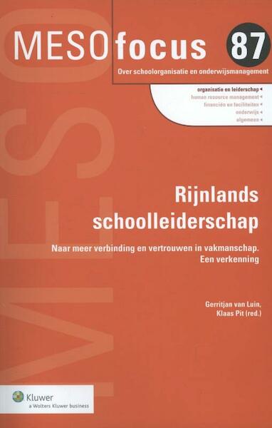 Leiderschap - (ISBN 9789013104721)