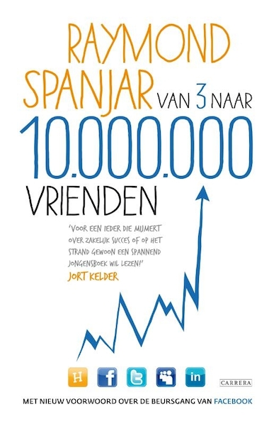 Van 3 naar 10.000.000 vrienden - Raymond Spanjar (ISBN 9789048814824)