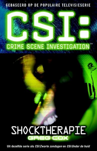 CSI Shocktherapie - Greg Cosx (ISBN 9789045202938)