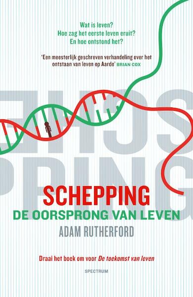 Schepping - Adam Rutherford (ISBN 9789000302536)