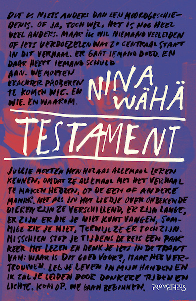 Testament - Nina Wähä (ISBN 9789044642896)