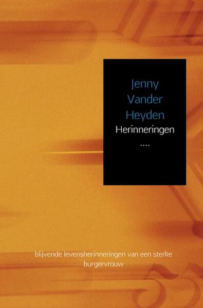 Herinneringen.... - J. Vander Heyden (ISBN 9789402101447)