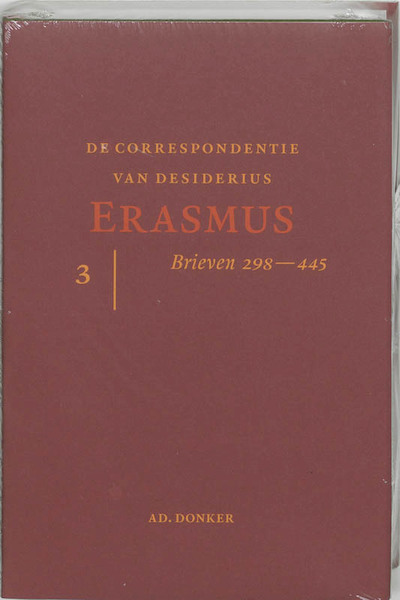 De correspondentie van Erasmus 3 - Desiderius Erasmus (ISBN 9789061005827)