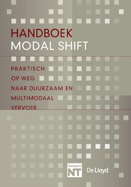 Handboek Modal Shift - Feico Houweling (ISBN 9789490415020)