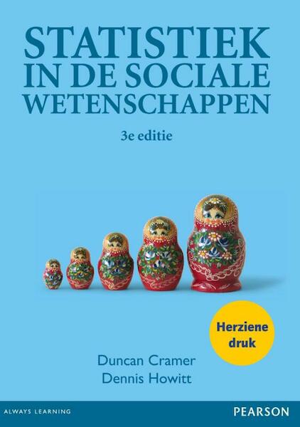 Statistiek in de sociale wetenschappen - Dennis Howitt, Duncan Cramer (ISBN 9789043012812)