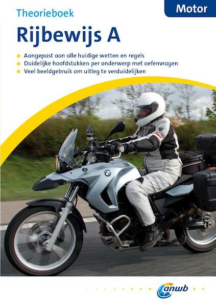 ANWB rijopleiding theorieboek rijbewijs A - motorfiets - (ISBN 9789018039066)