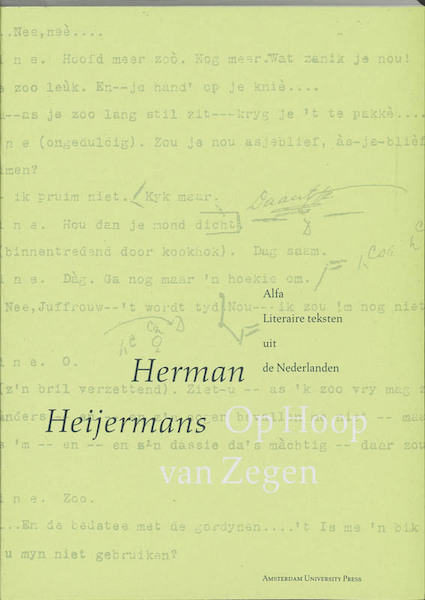 Op hoop van zegen - Herman Heijermans, Hans van den Bergh (ISBN 9789053560983)