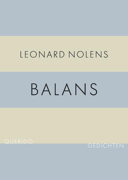 Balans - Leonard Nolens (ISBN 9789021408569)