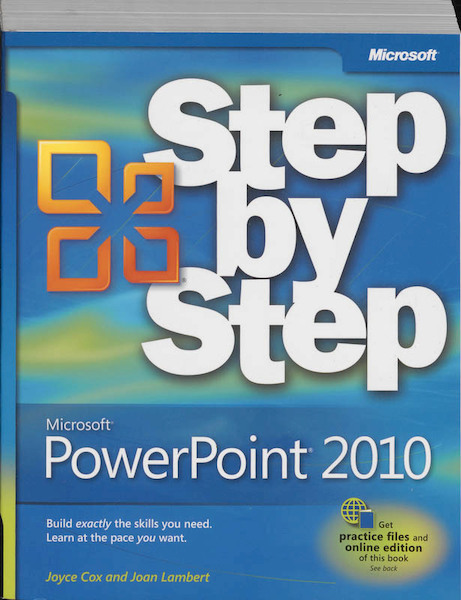 Microsoft PowerPoint 2010 Step by Step - Joyce Cox (ISBN 9780735626911)