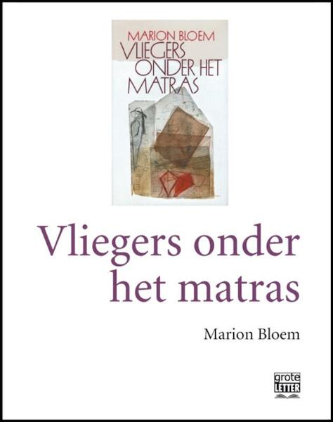 Vliegers onder het matras - grote letter - Marion Bloem (ISBN 9789029583978)