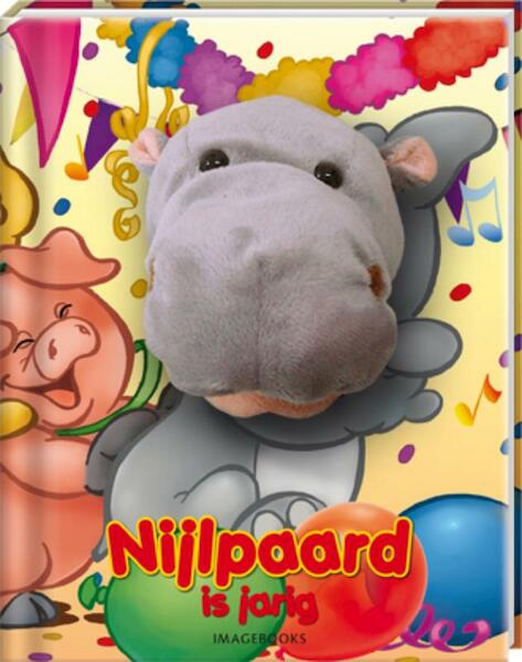 Nijlpaard is jarig (handpopboek) - Rikky Schrever (ISBN 9789059649316)