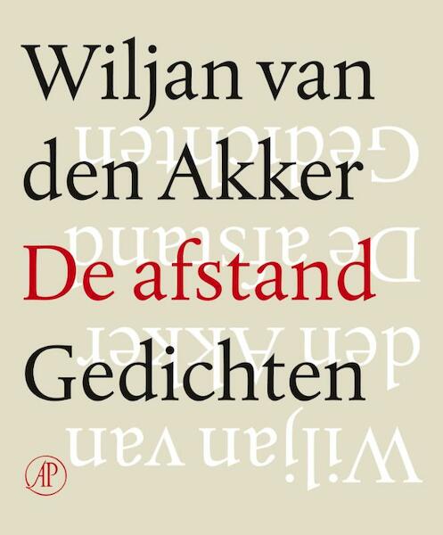 De afstand - van den Wiljan Akker (ISBN 9789029580144)
