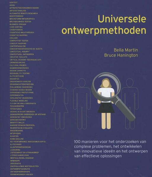 Universele ontwerpmethoden - Bella Martin, Bruce Hanington (ISBN 9789063692919)