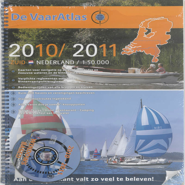 Vaaratlas Zuid 2010/2011 - (ISBN 9789490821043)