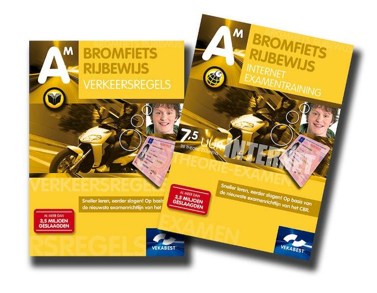 Bromfiets rijbewijs iPakket Theoriepakket en examentraining via internet - (ISBN 9789067992251)